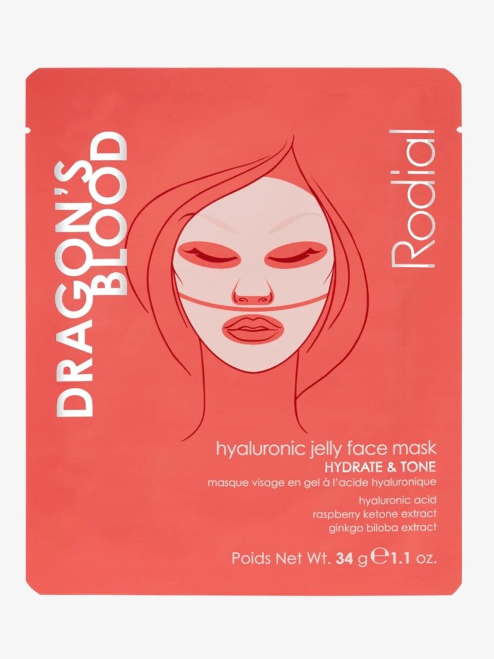 Rodial Dragon's Blood Hyaluronic Jelly Sheet Mask